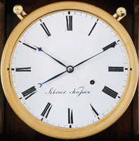 Longcase Clock signed: “Lehrner Kassán” - Kaschau, um 1820 